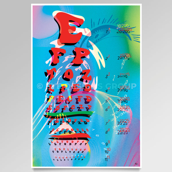 OPTICAL ART Snellen Anti I