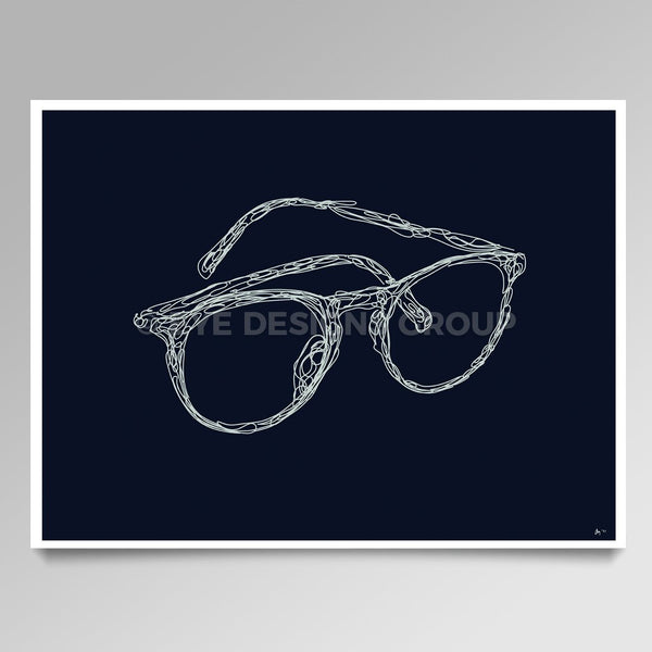 OPTICAL ART Frame Scribble VI