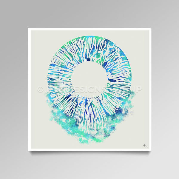 OPTICAL ART Flowing Down 3