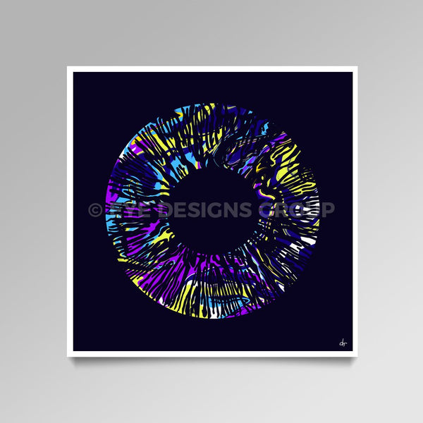 OPTICAL ART Tiger Eye 2